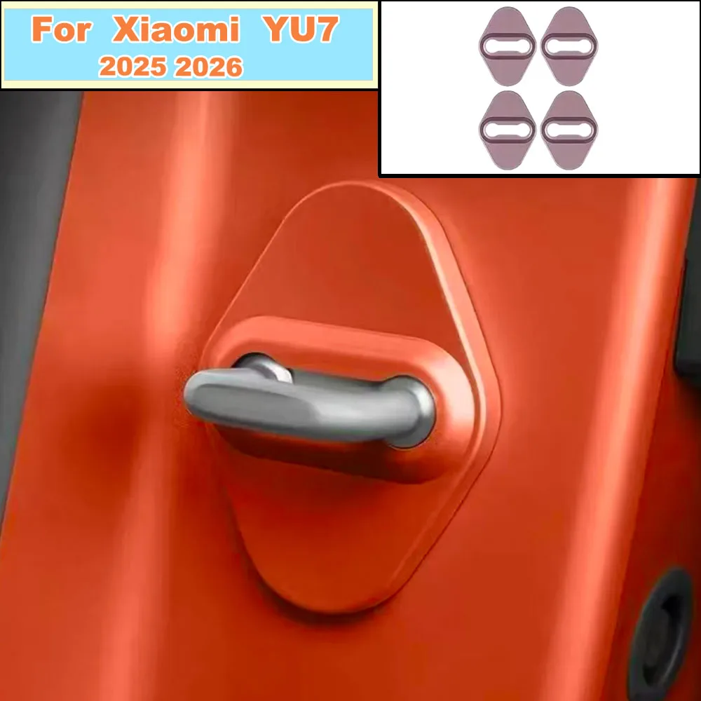 Защитные накладки на замки дверей для Xiaomi YU7 2025-2026: аксессуары для экстерьера автомобиля, защита от царапин, ржавчины и износа