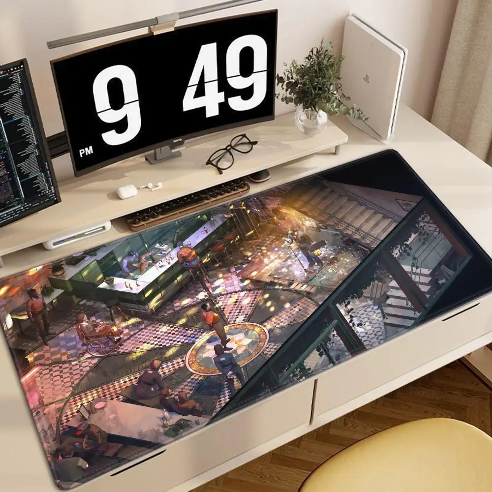Podkładka pod mysz dla graczy XXL Disco Elysium, podkładka pod klawiaturę komputerową, mata na stół, akcesoria gamingowe, podkładka na biurko, dywanik pod mysz — zdjęcie produktu 3
