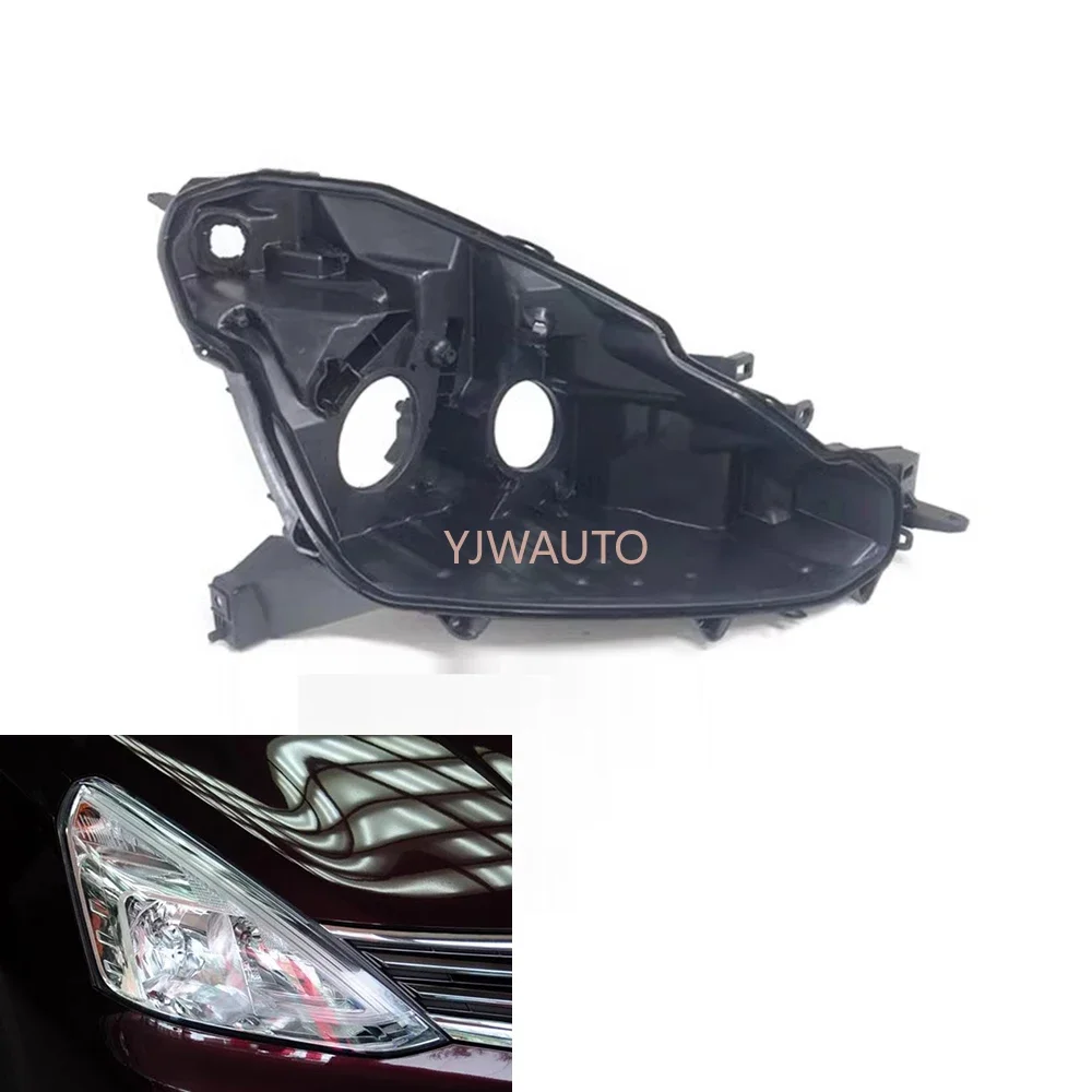 

For Nissan Livina 2013 2014 2015 2016 Headlight Base Car Headlamp House Replacement Front Lamp Holder Back Support