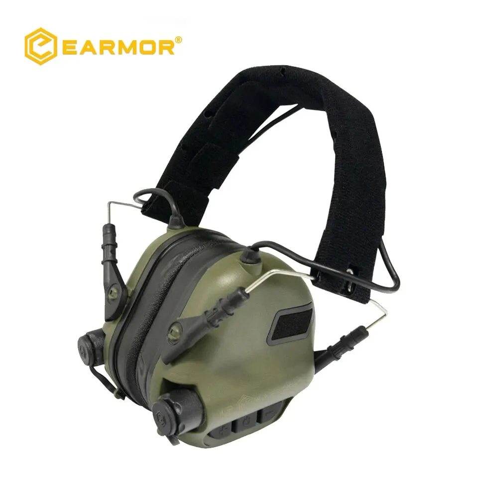 Earmor Original Tactical Headset M31 MOD4 Military Air Gun Shooting Earmuffs Anti-noise Headphone Electronic Aviation Headsets