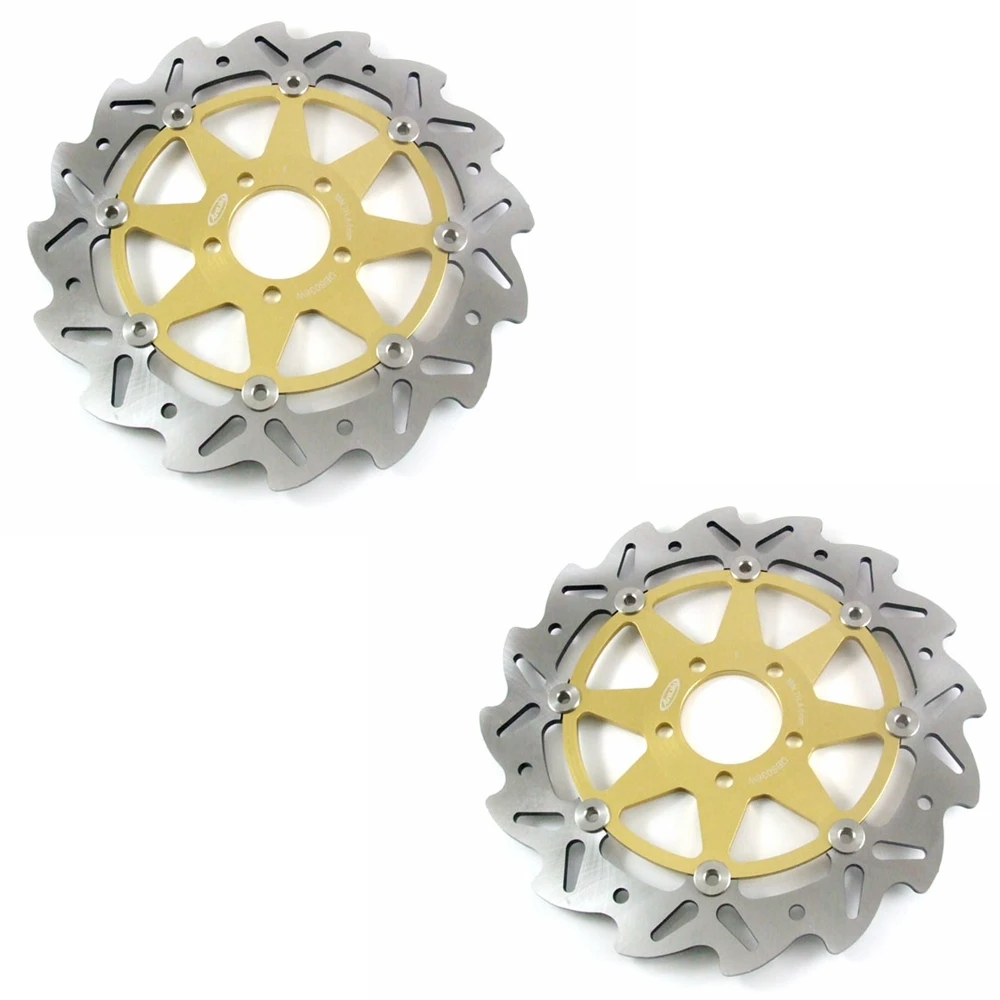 Motorcycle Brake Rotors Dominator Floating Front Brake Disc for KAWASAKI ZZR250 ZXR400 ZEPHYR550 ZZR600/600 Z1000 Eliminator