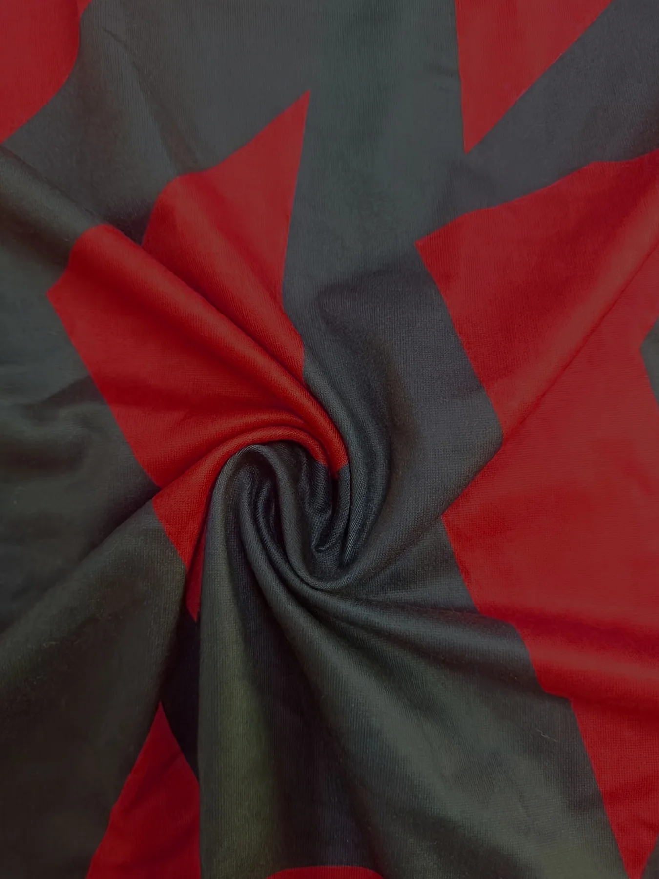 فستان نسائي أنيق بطباعة هندسية مقاس كبير، مزيج بوليستر مرن، قابل للغسل في الغسالة - أنيق كاجوال باللونين الأبيض والأسود، فستان أنيق مقاس كبير #3