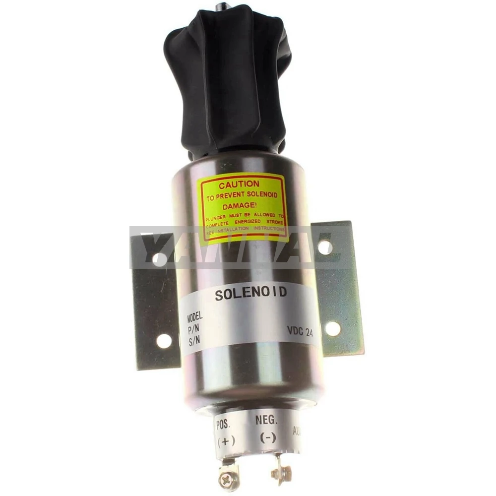 

High Quality 24V Fuel Stop Solenoid Valve 04400-02000 24V SA-4575 For Mitsubishi S12R S6R
