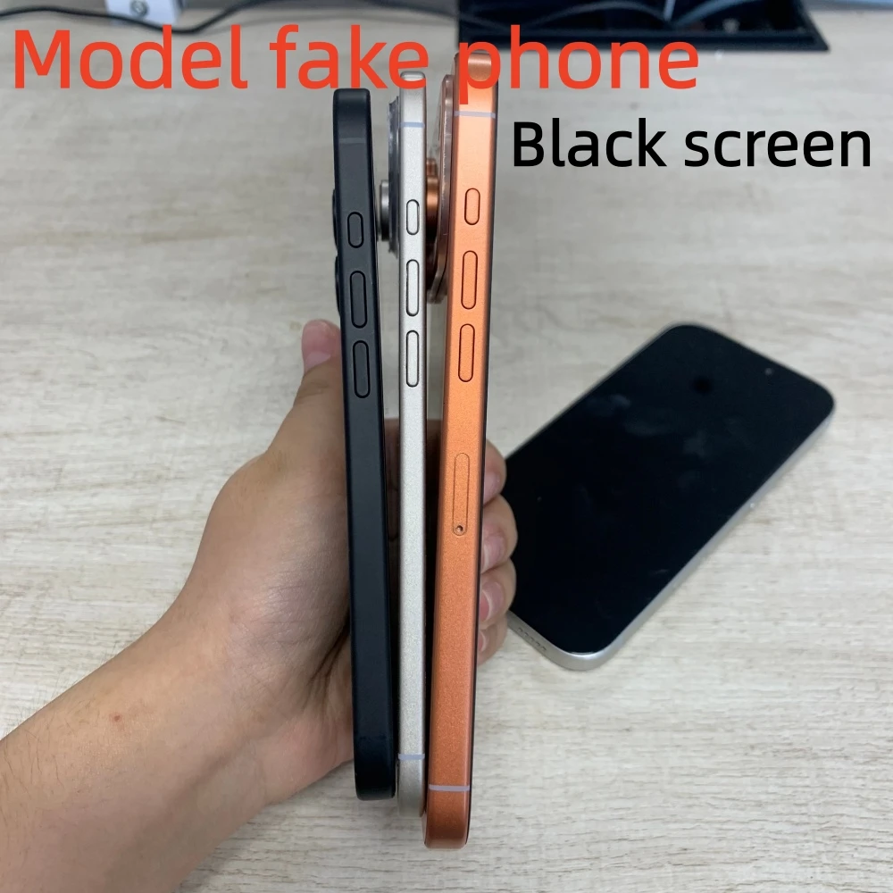 Teléfono Falso para iPhone 18 Pro, 15, 16, 17, 18 Pro Max, Modelo de Exhibición, No Funcional, Accesorio para Fotografía
