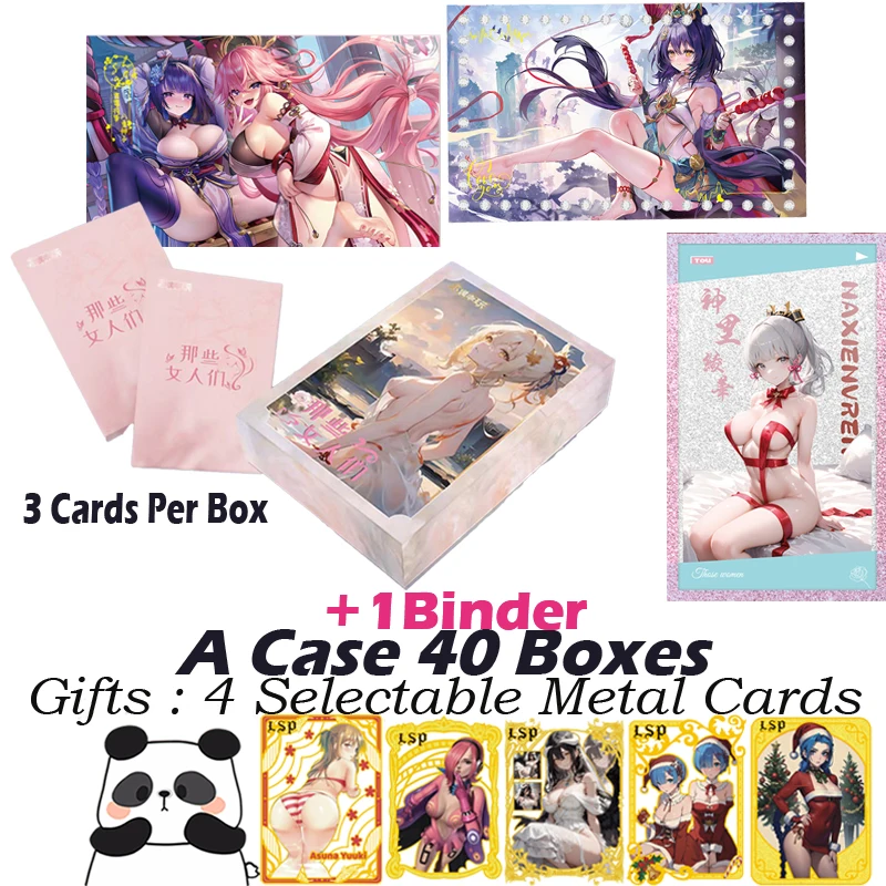 Wholesale New Goddess Card THOSE WOMEN Hobby Spicy Waifu Board CCG Anime Game Card Diamond Rare Card Toy Gifts