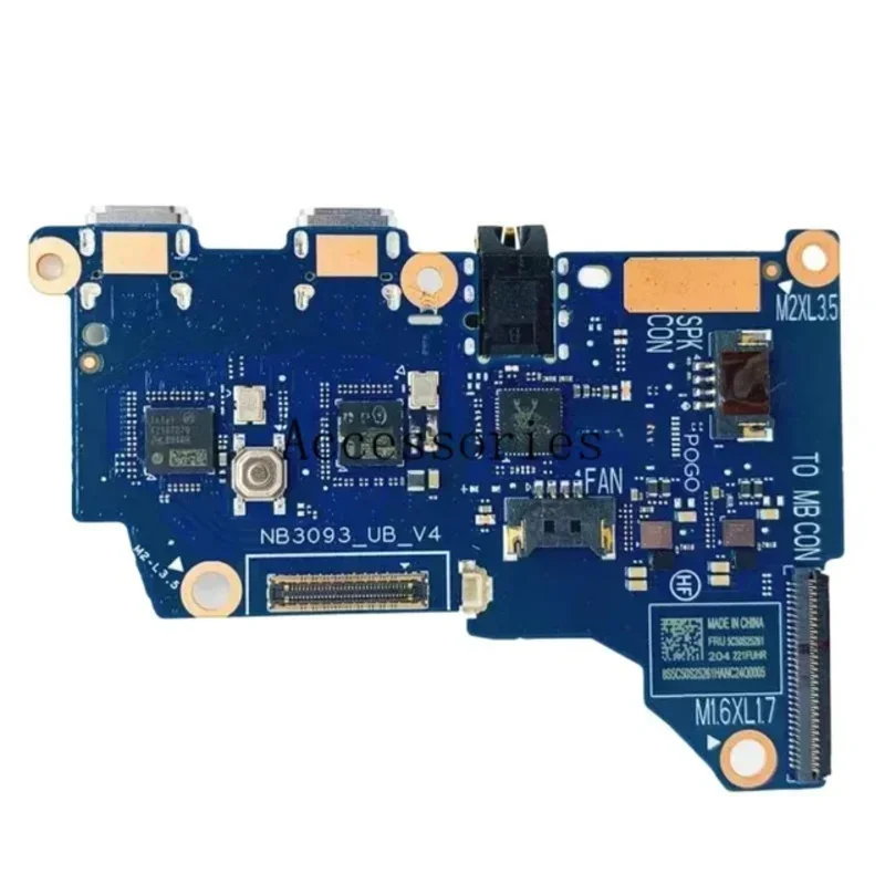 FOROriginal For Lenovo ThinkBook 13x ITG USB Typec Audio Interface Small Board 5C50S25261 NB3093_UB_V4