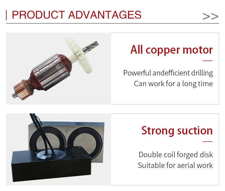 

Annular Cutter 38 Mm High Quality Cheap Price Strong Magnet Base Mini Magnetic Drill 3800E
