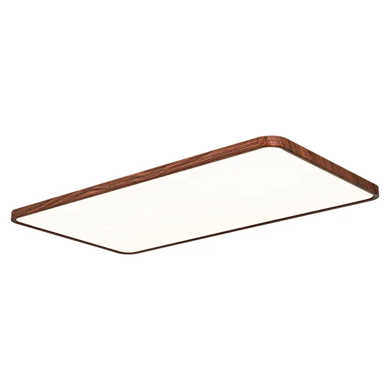 Medieval wood grain simple dining room light intelligent eye protection bedroom light
