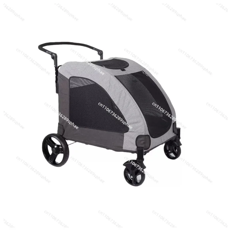 Large dog pet trolley Injured and disabled dog Multi-pet Universal Teddy Golden Retriever Large dog trolley Foldable