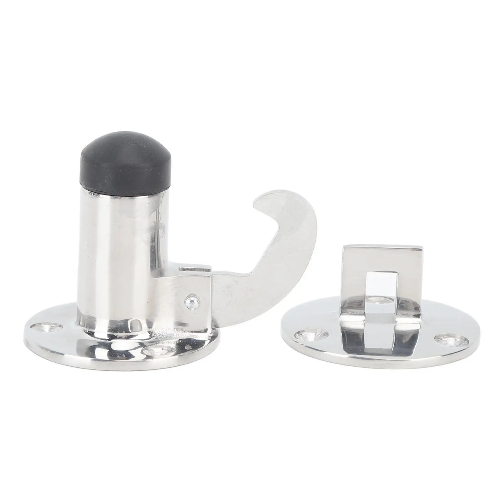 

Door Stop With Bracket Hook Style Door Catch Stopper For yacht RV for motorhome Camper for marine Boat Door Catch Stopper