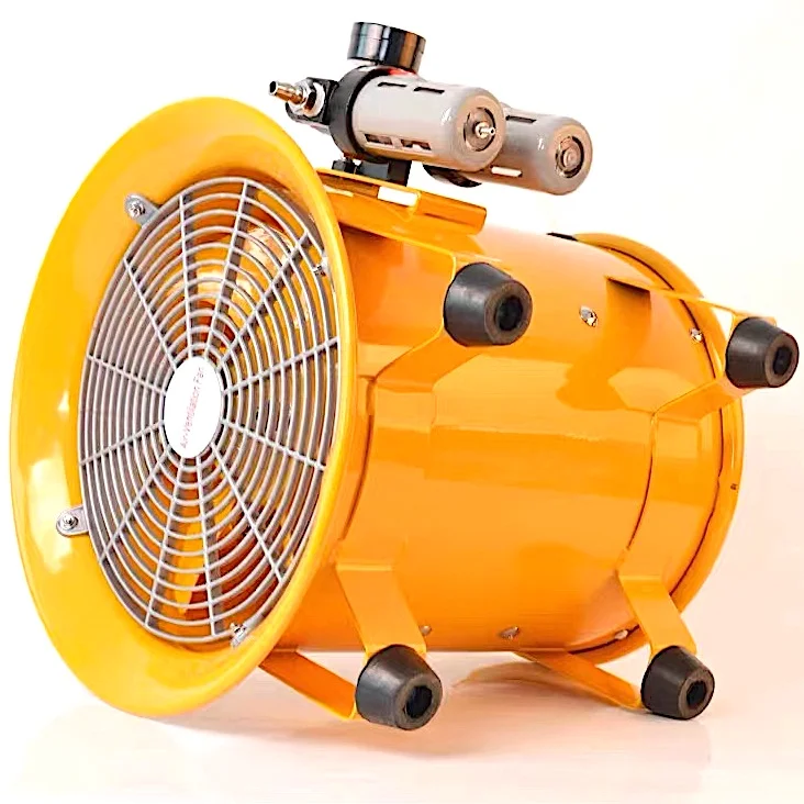 TY96740 Explosion-Proof Pneumatic Axial Fans EFFICIENT, LIGHT WEIGHT, PORTABLE SYSTEMS for EXHAUSTING and VENTILATING