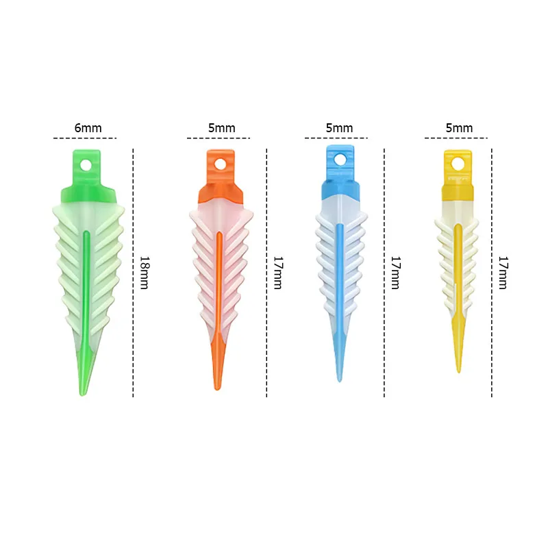 Dental Interdental Wedges Sealing Composite Wedges Silicone Suitable Adaptive Dentist Material for Tooth Restoration