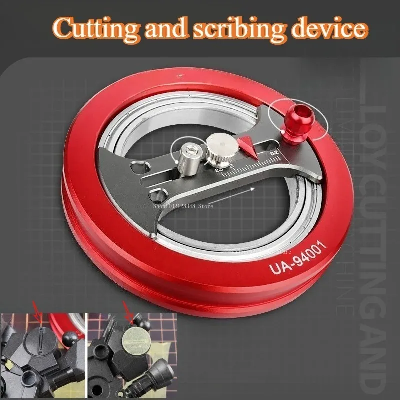 Alloy Bearings Cutting and Rounding Tools Equidistant Positioning Cutters Circle DIY Model Toy Cover Parts Spray Color Treatment