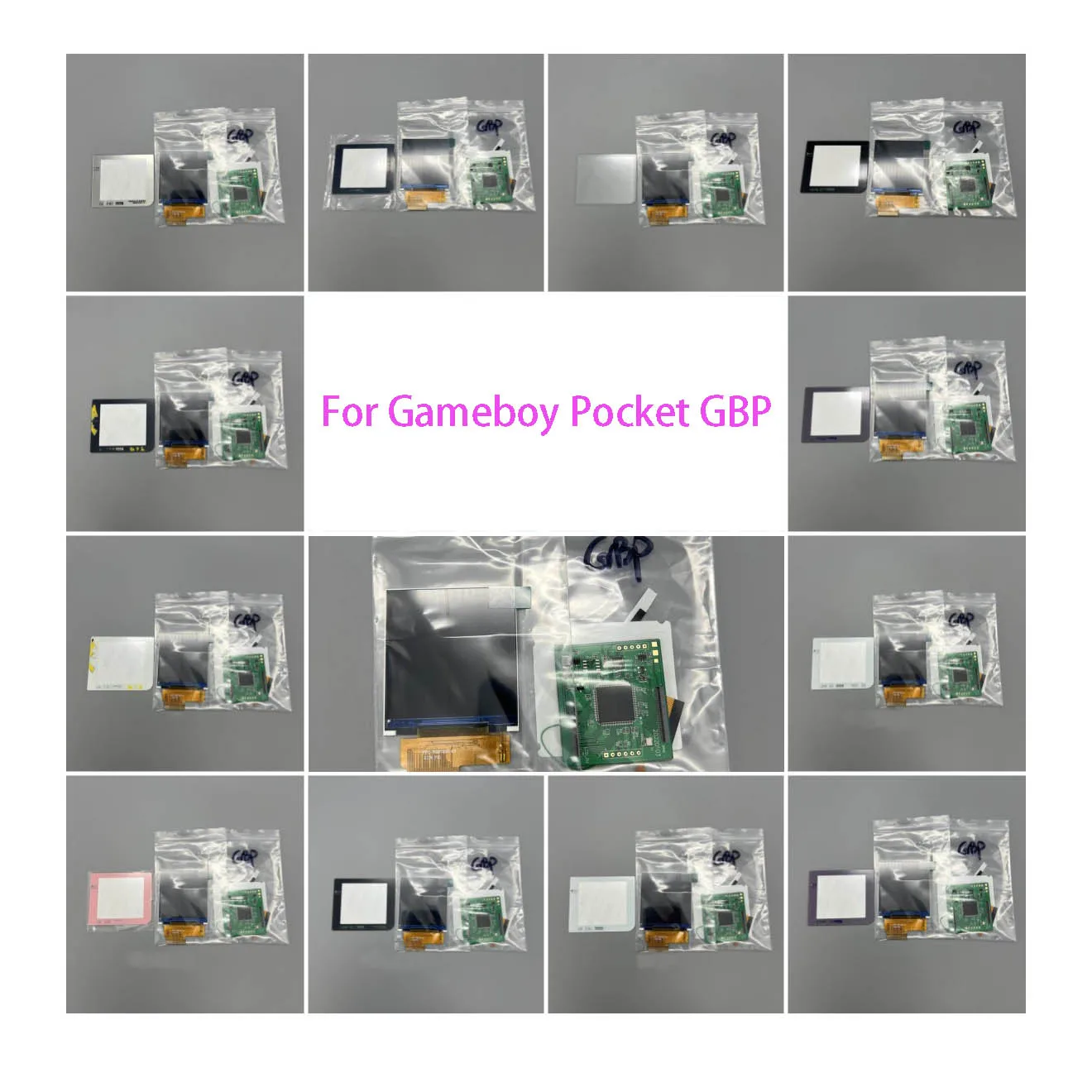 Replace LCD Screen For GBP Easy to install 2.6 inch full size IPS high brightness LCD screen For Gameboy Pocket