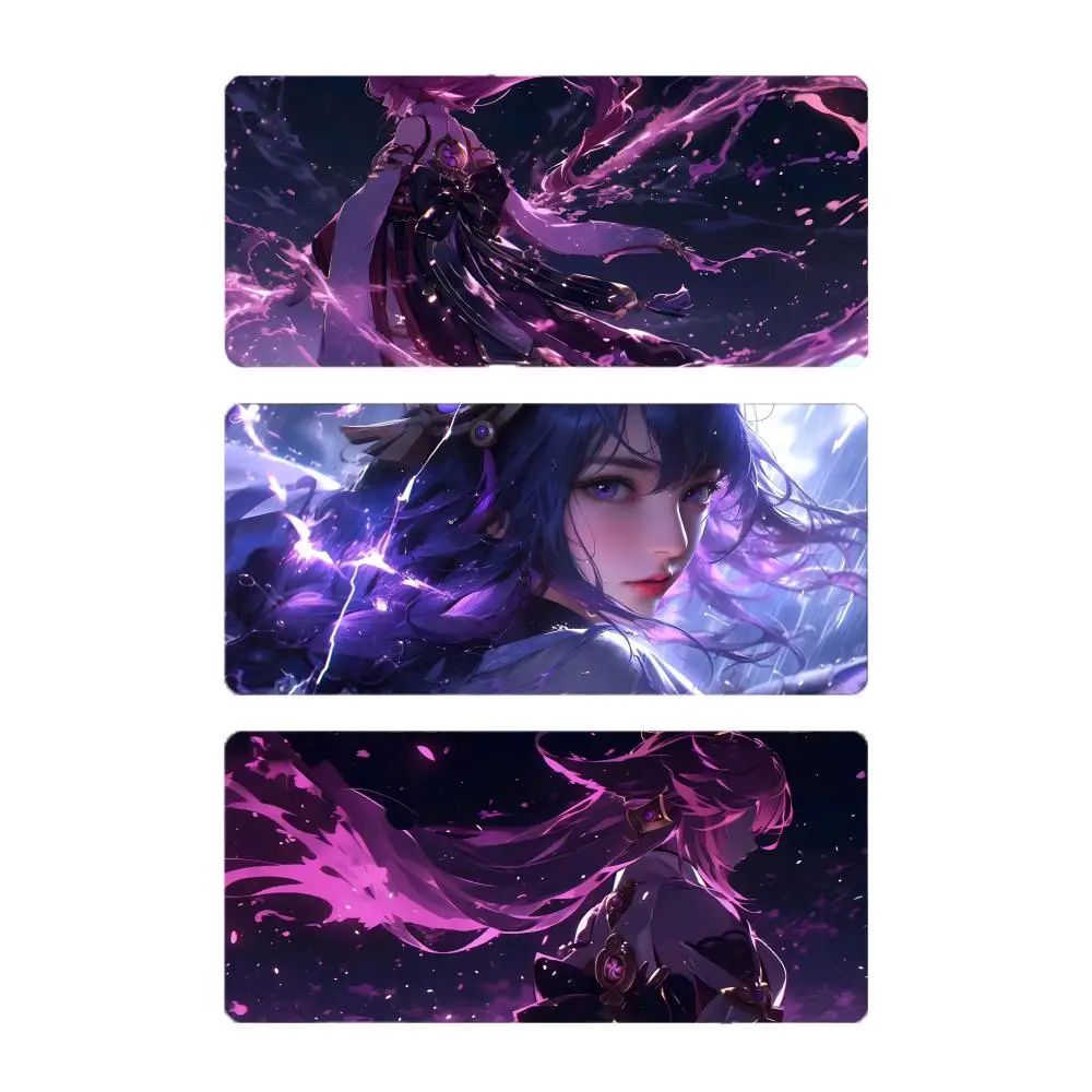 game powerful G-Genshin Impact Mouse Pad Mousepad Large Gaming LockEdge Thickened PC Table Desk Mat