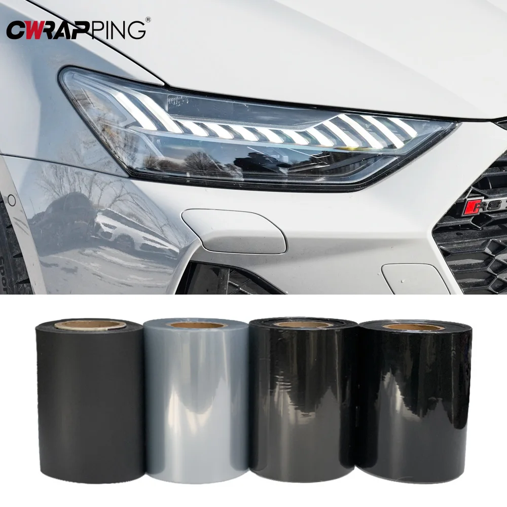 Motorcycle Headlight Tint Exterior Car Stickers Tail Light Tint Vehicle Decoration Tinted Headlights Film Vinyl Fog Lights Glass