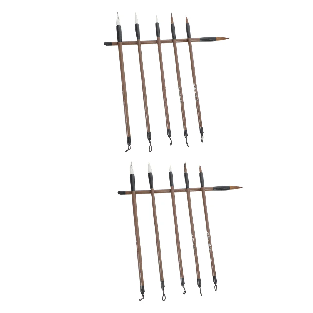 

12Pcs Professional Chinese Calligraphy Pen Set for Beginners Students Versatile Use in Schools Homes Artistic Needs