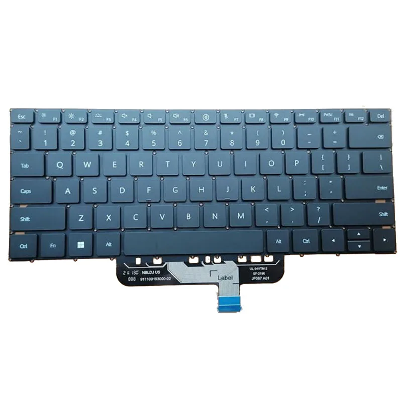 New Original English For HUAWEI MateBook 14S 2021year EMD-W56/W76 HKD-W76/W56 Laptop Keyboard