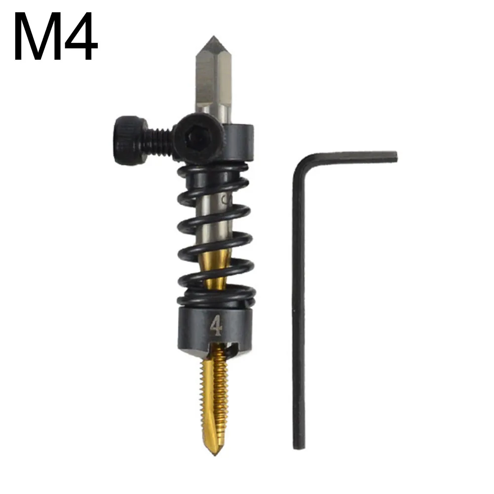 

1pc M35 High Speed Steel Tapping Chamfer Straight Flute Screw Tap Chamfering Machine For Lathe Power Tools Accessories