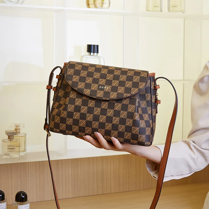 Retro Shoulder Messenger Bag, Oblique Cross Bag, Small Square Bag, Korean Version, New Fashion,