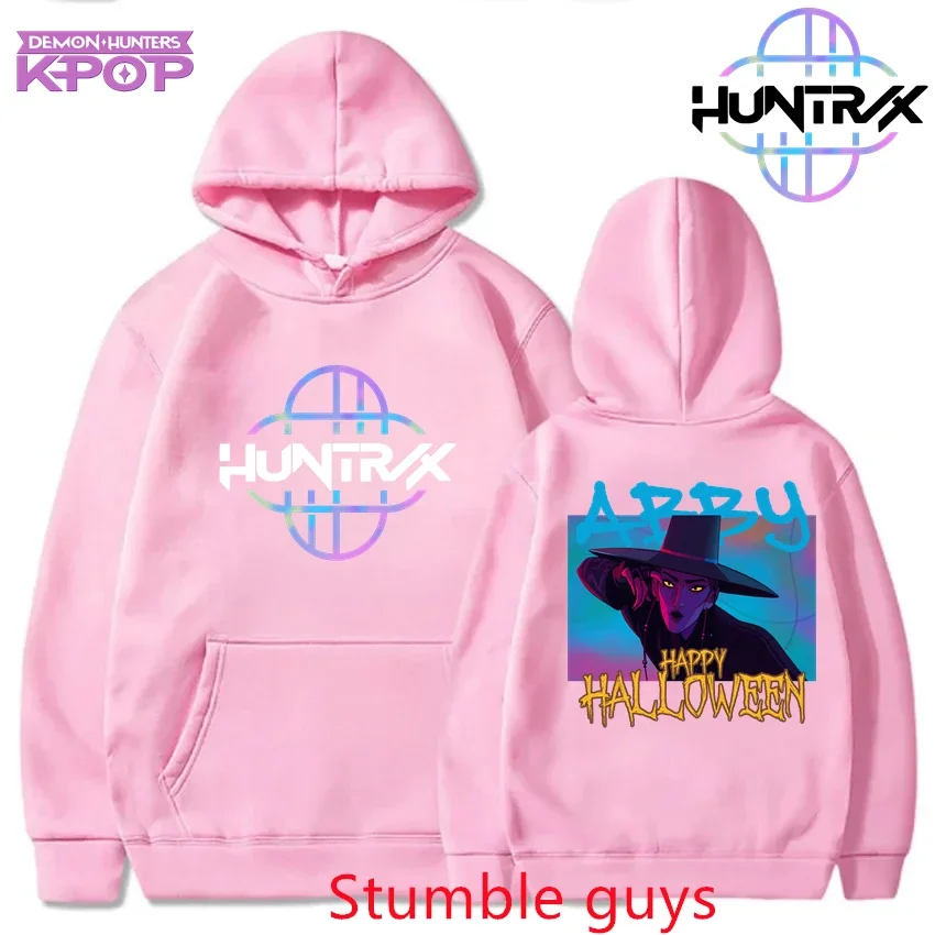 

Толстовка Kpop «Охотники на демонов», унисекс, хип-хоп, осень 2026, теплая модная толстовка с героями мультфильмов аниме, повседневная спортивная одежда