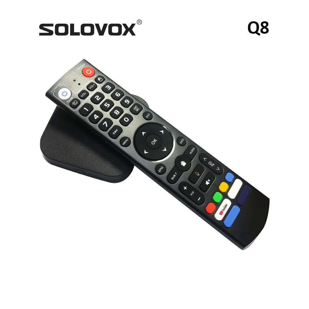 SOLOVOX 2023 Q8 CherryTV Live Android 11 TV BOX 4G 32G S905Y4 Quad Core 5G MIMO Dual WiFi Stalkermac ATV AV1 4K Decoder