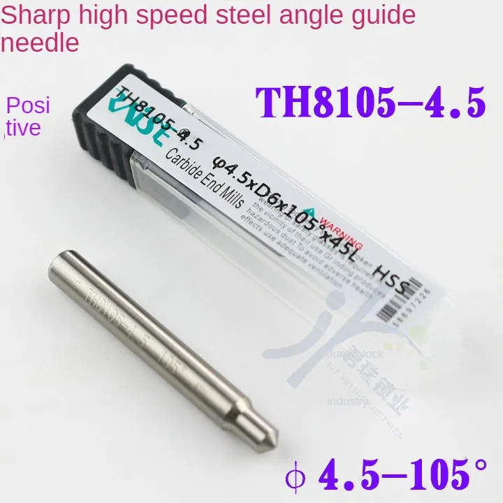 

TH8105-4.5 Raise HSS capitulum 105 ° needle phi xD6x105 4.5 ° x45L positioning needle