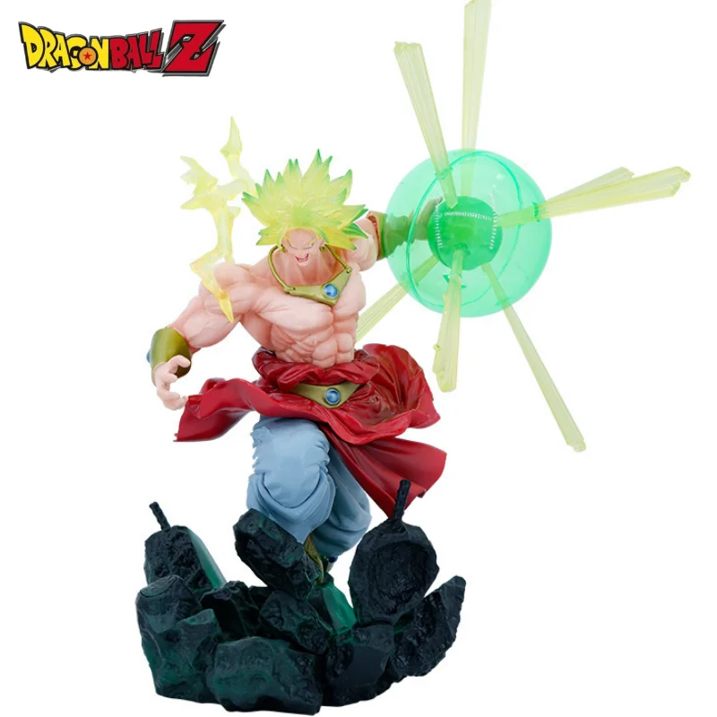 

Anime Dragon Ball Super Saiyan Broly Super Fierce Battle Fzzero Fierce Battle Battle Collection Pvc Model Figure Decorative Gift