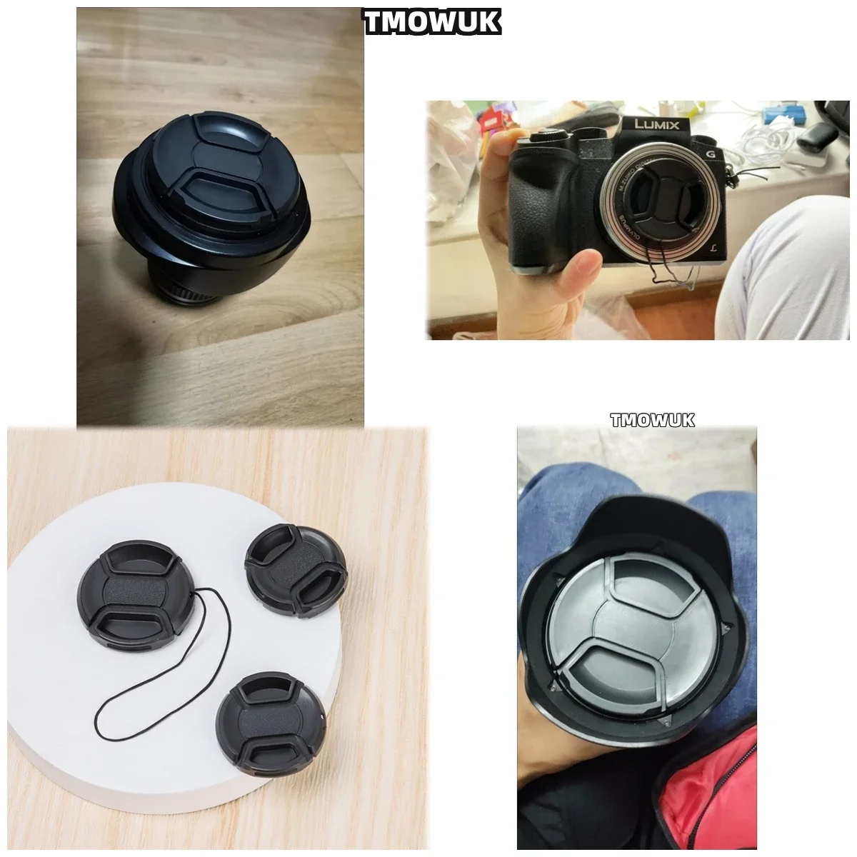 For Leica M240 M10 - R CL SL2 S S2 S2 - P S3 Leicaflex SL2 R6.2 Q Monochrom Camera Lens Cap Protective Cover Center Pinch Snap-o