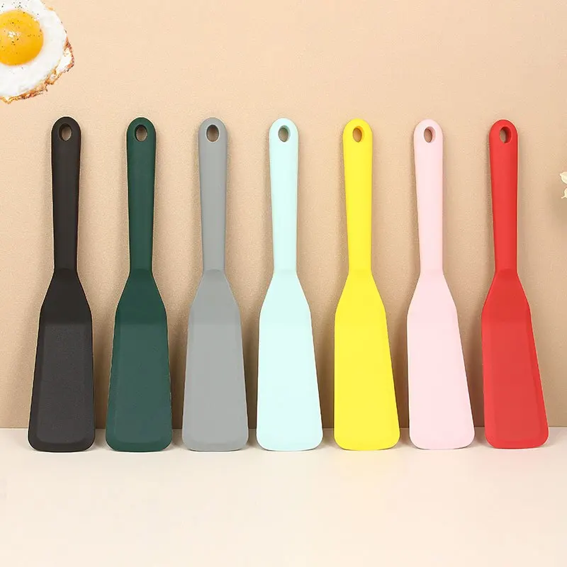 Silicone Kitchenware Non Stick Pan Frying Shovel Kitchen High Temperature Resistant Pancake Frying Steak Shovel Special Shovel