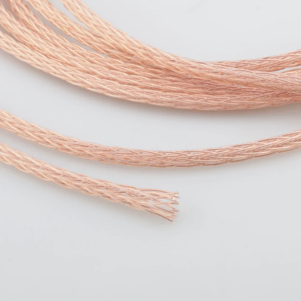 

HiFi 1607CU 16cores 6N OCC PTFE Wire Cable for DIY Headphone cable Earphone Headphone DIY Cable For Custom Headset