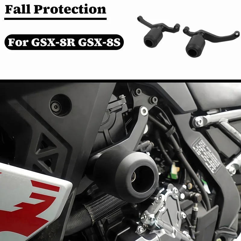 For Suzuki GSX-8R GSX-8S gsx-8r 8s GSX8R 2023-2026 Motorcycle Falling Protection Frame Slider Fairing Guard Crash Pad Protector