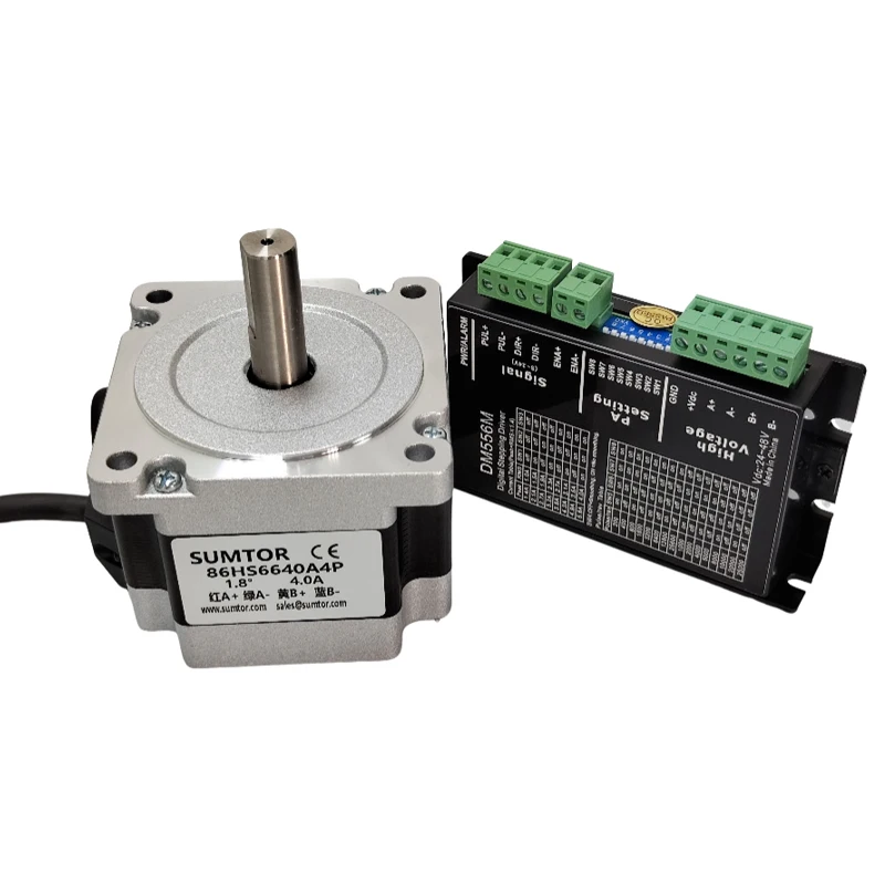 SUMTOR Nema 34 محرك متدرج مع سائق DM556M 4.0A 3N.M محرك متدرج عدة للطابعات ثلاثية الأبعاد