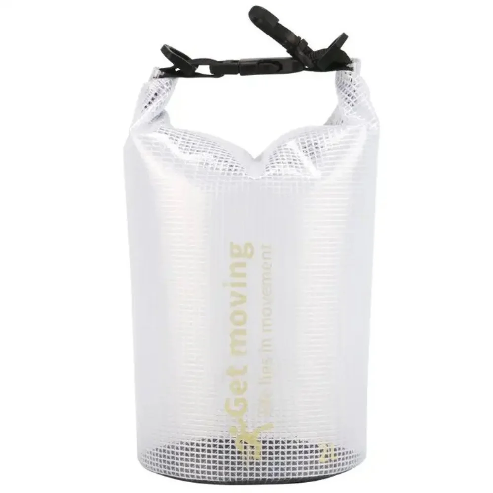 

Drifting The Songkran Festival Phone Pouch Outdoor Swimming Dry Bag 2L PVC Mesh Bag Transparent Bucket Bag