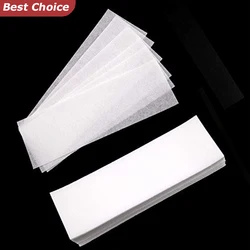 100Pcs Hair Removal Wax Paper Nonwoven Cloth Body Leg Arm Wax Band Hair Removal Epilator Depilation Strip Waxing