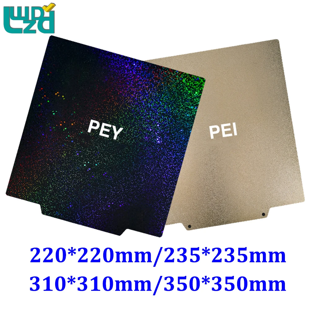 

PEY Smooth+PEI Textured Double sided Magnetic Steel Build Plate 220 235 310 350mm For ender3 v2 Ender3 S1 Smart pro 3D Printer