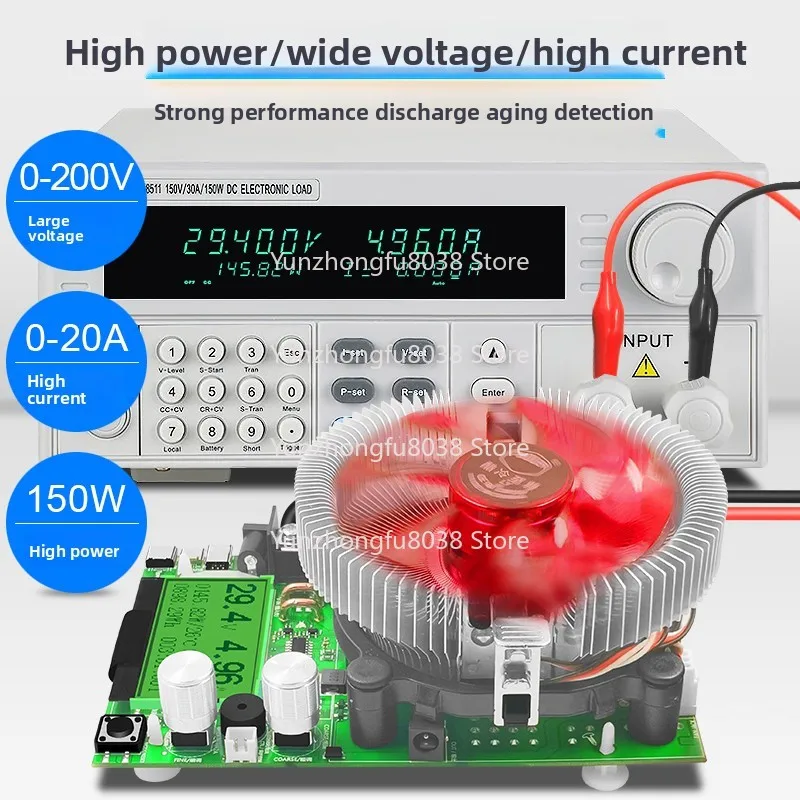 

Constant Current Electronic Load Lithium Lead-acid Battery Discharge Capacity Aging Instrument