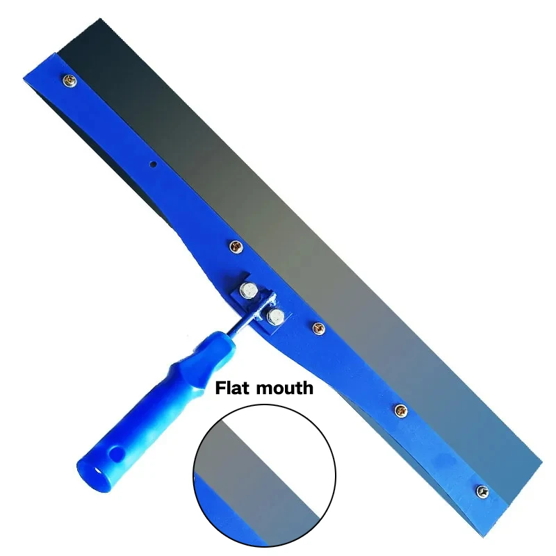 18inch Self-leveling Cement Standing Type Scraper Simple Rake Epoxy Floor Paint Scraping Rake Tooth Rake Construction Tool