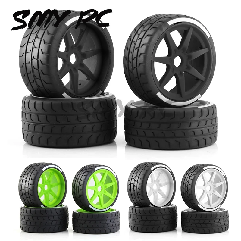 

4pcs 53/107 42/100 Tire Tyre 17mm Wheel Hex for Arrma 1/7 Felony FSR Model GT RC Car Upgrade Parts