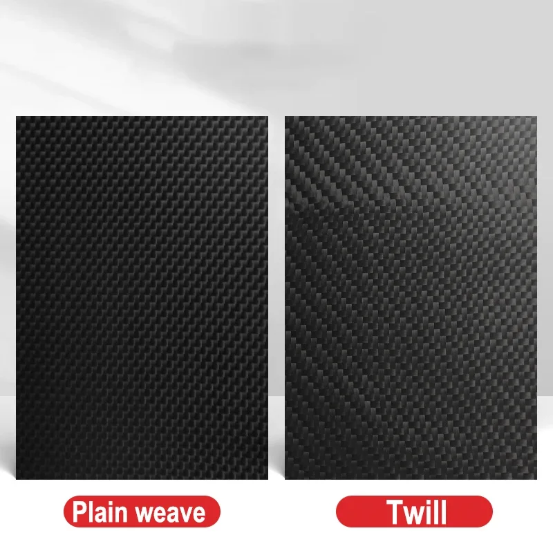 1Pcs Full 3K Carbon Fiber Board Sheet High Strength Carbon Fiber Plate Thickness 0.2mm 0.4mm 0.5mm
