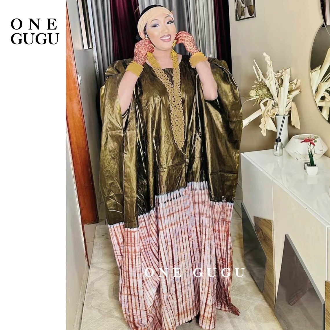 

2025 Fashion Print Bazin Riche Boubou African Traditional Wedding Dress Origianl Perfumed Dashiki Basin Rich Dresses