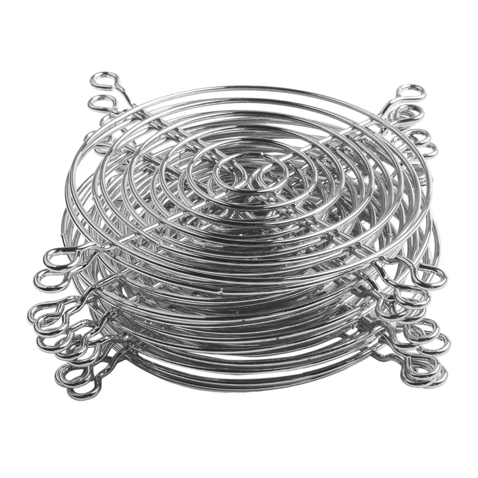 

Cooling Fan Grille Cover Metal Design Protects Blades and Wiring Easy Installation Optimal Cooling Efficiency 90mm Diameter