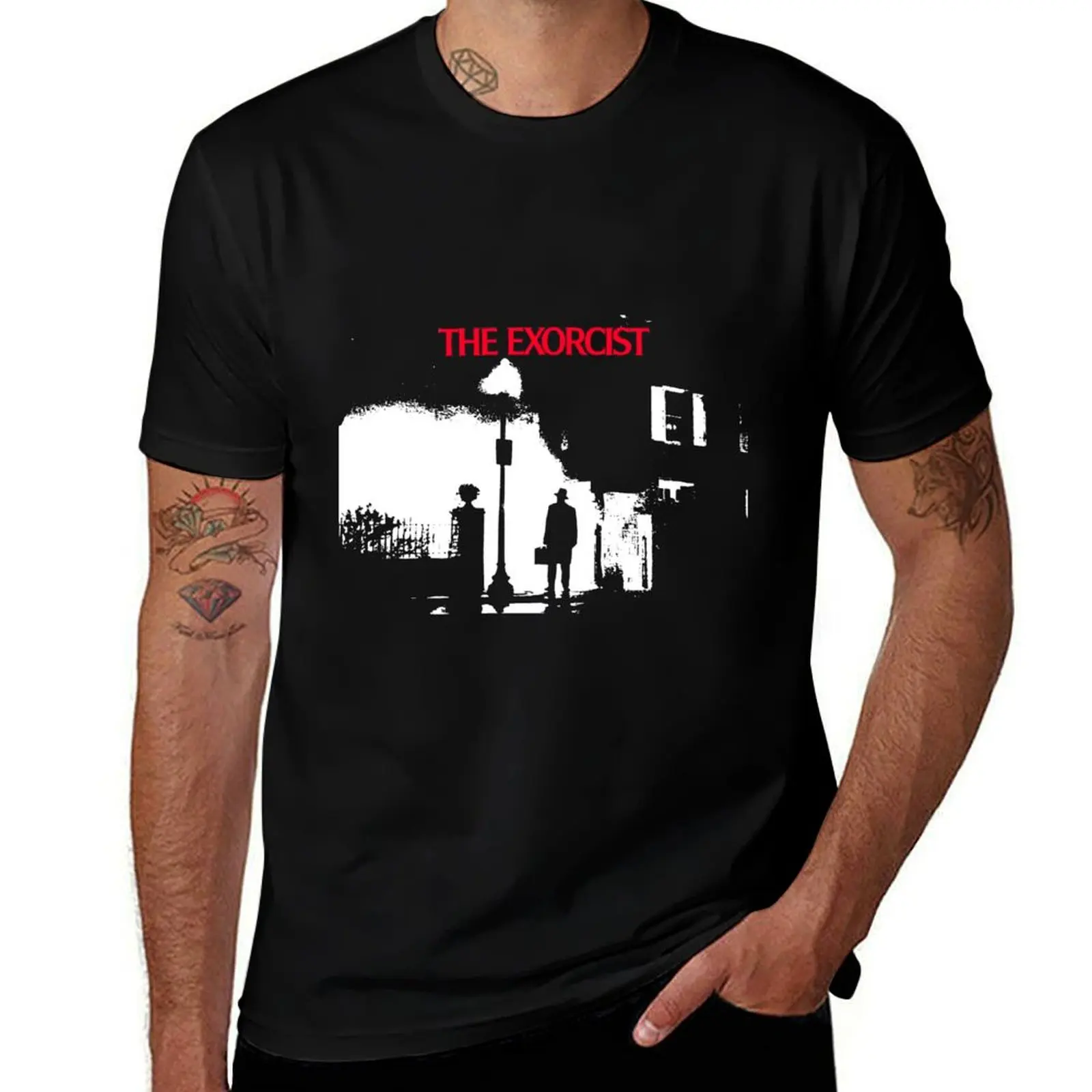

shirt t t luxury man T-Shirt Exorcist shirt summer The man