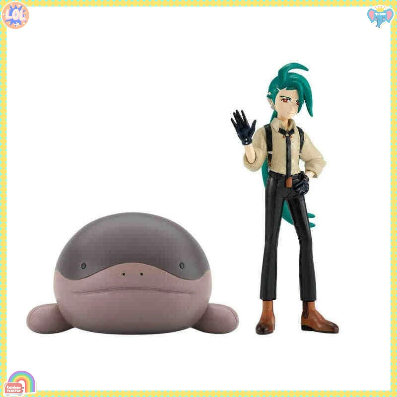 

IN STOCK Bandai Original Scale World POKEMON Paldea Region Rika Clodsire Collectible Model Decoration