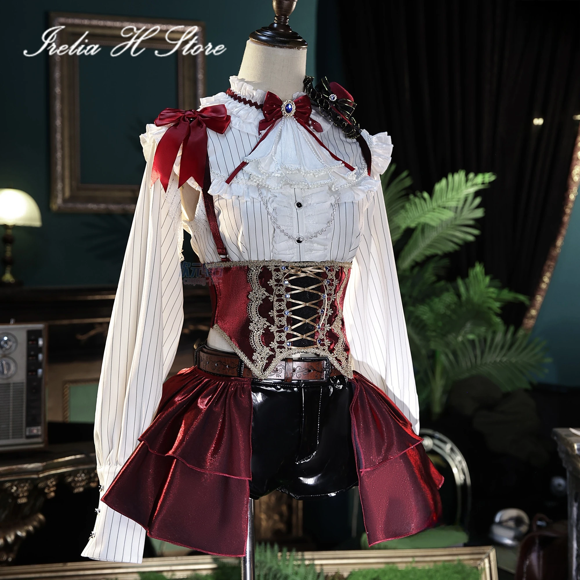 

Irelia H Store Anime Bathory Cosplay Costume Bathory Uniform Suit Halloween Costume Male