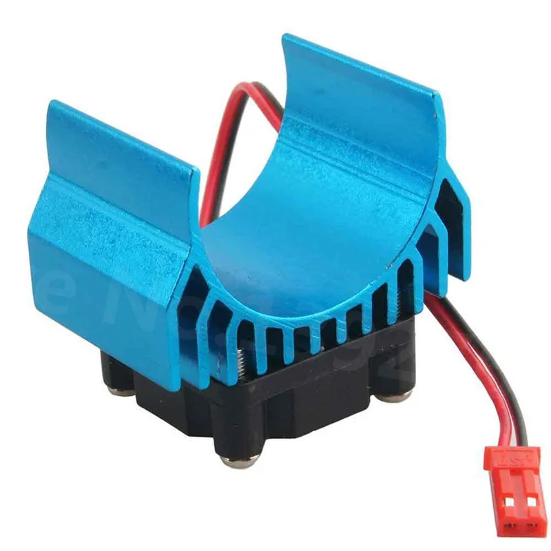 RC Parts 540 550 Electric Motor Heat Proof Cover Heatsink Heat Sink Cooling Fan 30mm*30mm 5V 0.12A For 1/8 1/10 Scale Models JST