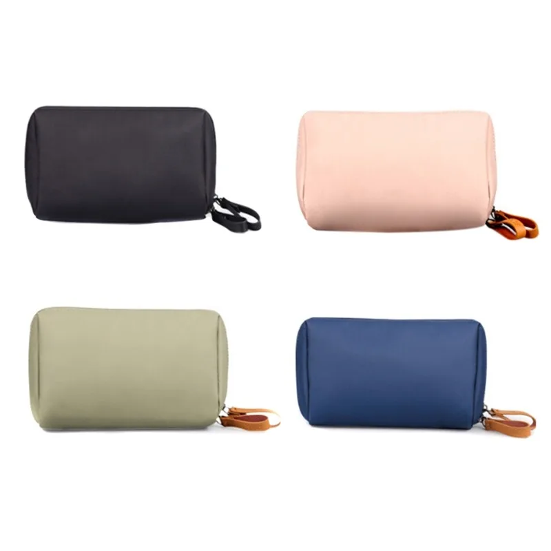 New Makeup Bag Simple Solid Color Cosmetic Bag for Women Pouch Toiletry Bag Waterproof Make Up Purses Case Hot Dropshipping