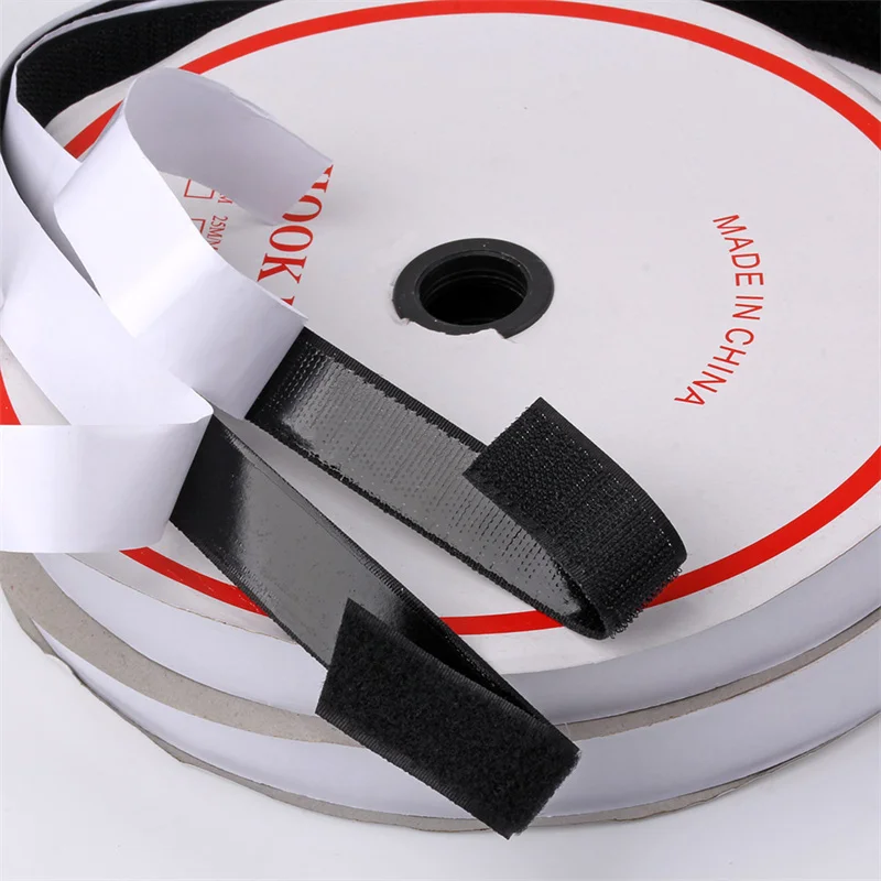 1M Strong Self Adhesive Hook and Loop Fastener Tape Double Sided Adhesive Tape with Glue Sticker velcroes Tape 16/20/30/50/100mm