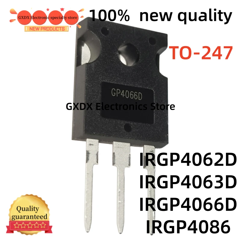 5-10Uds NUEVOS transistores de efecto de campo MOS IRGP4062D GP4062D IRGP4063D GP4063D IRGP4066D GP4066D IRGP4086 GP4086 TO-247