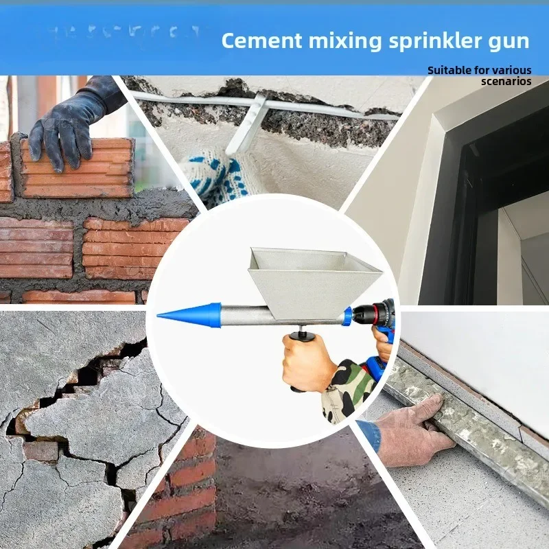Electric Cement Grouting Gun, Large Capacity Mixing Material Tool, Beautiful Joint Waterproofing